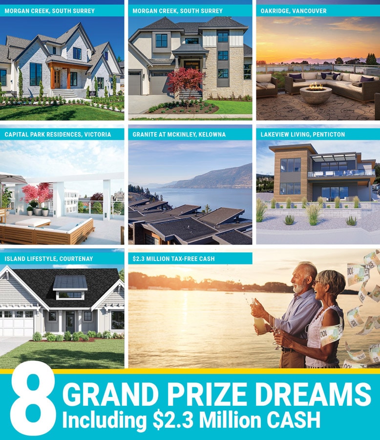 2021 BC Children's Hospital Dream Lottery 2021 BC Children's Hospital Dream Lottery